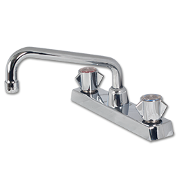 Show details for SAYCO TWO HANDLE KITCHEN FAUCET WITHOUT SPRAY - CHROME Picture of SAYCO TWO HANDLE KITCHEN FAUCET WITHOUT SPRAY - CHROME