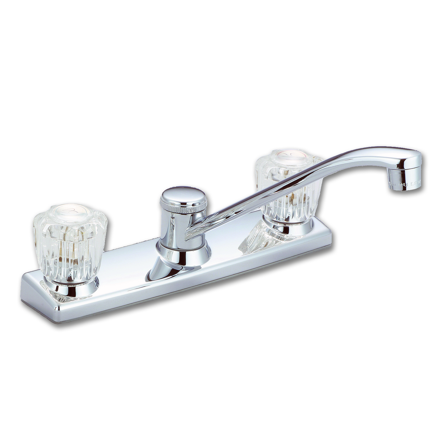 Chadwell Supply. WHITEFALLS TWO HANDLE KITCHEN FAUCET WITHOUT SPRAY