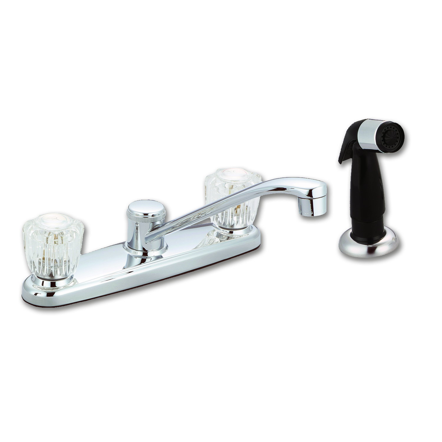 Chadwell Supply. WHITEFALLS TWO HANDLE EURO KITCHEN FAUCET WITH SPRAY ...