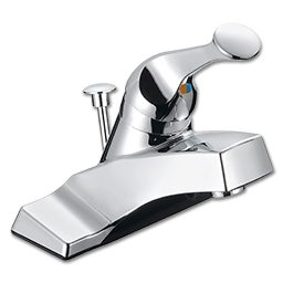 Show details for WHITEFALLS SINGLE LEVER LAVATORY FAUCET WITH POP-UP - WASHERLESS - CHROME Picture of WHITEFALLS SINGLE LEVER LAVATORY FAUCET WITH POP-UP - WASHERLESS - CHROME