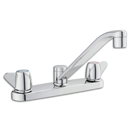 Show details for CA40611 CFG CORNERSTONE TWO HANDLE KITCHEN FAUCET W/O SPRAY - CHROME Picture of CA40611 CFG CORNERSTONE TWO HANDLE KITCHEN FAUCET W/O SPRAY - CHROME