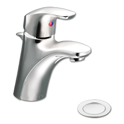 Show details for CFG BAYSTONE SINGLE LEVER LAVATORY FAUCET W/POP-UP - CHROME Picture of CFG BAYSTONE SINGLE LEVER LAVATORY FAUCET W/POP-UP - CHROME