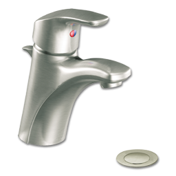 Show details for CFG BAYSTONE SINGLE LEVER LAVATORY FAUCET W/POP-UP - BRUSHED NICKEL Picture of CFG BAYSTONE SINGLE LEVER LAVATORY FAUCET W/POP-UP - BRUSHED NICKEL