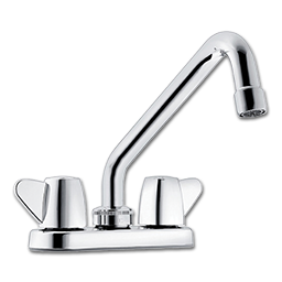 Show details for CFG BAYSTONE SINGLE LEVER LAVATORY FAUCET W/POP-UP - BRUSHED NICKEL Picture of CFG BAYSTONE SINGLE LEVER LAVATORY FAUCET W/POP-UP - BRUSHED NICKEL
