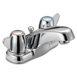 Show details for CA40211 CFG CORNERSTONE TWO HANDLE LAVATORY FAUCET W/POP-UP - CHROME Picture of CA40211 CFG CORNERSTONE TWO HANDLE LAVATORY FAUCET W/POP-UP - CHROME