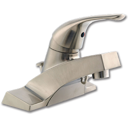 Show details for PFISTER SINGLE LEVER LAVATORY FAUCET WITH POP-UP - BRUSHED NICKEL Picture of PFISTER SINGLE LEVER LAVATORY FAUCET WITH POP-UP - BRUSHED NICKEL