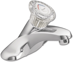 Show details for MOEN CHATEAU SINGLE HANDLE LAVATORY FAUCET WITHOUT POP-UP - CHROME Picture of MOEN CHATEAU SINGLE HANDLE LAVATORY FAUCET WITHOUT POP-UP - CHROME