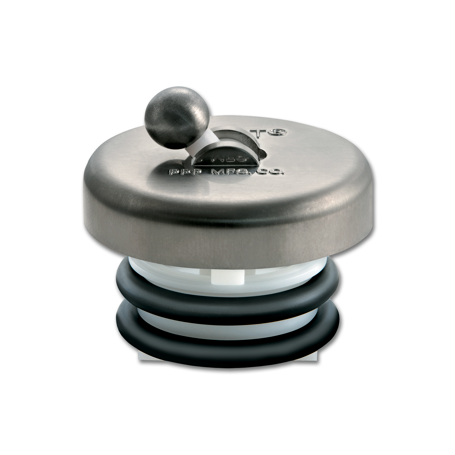 Chadwell Supply. FLIPIT TUB STOPPER BRUSHED NICKEL