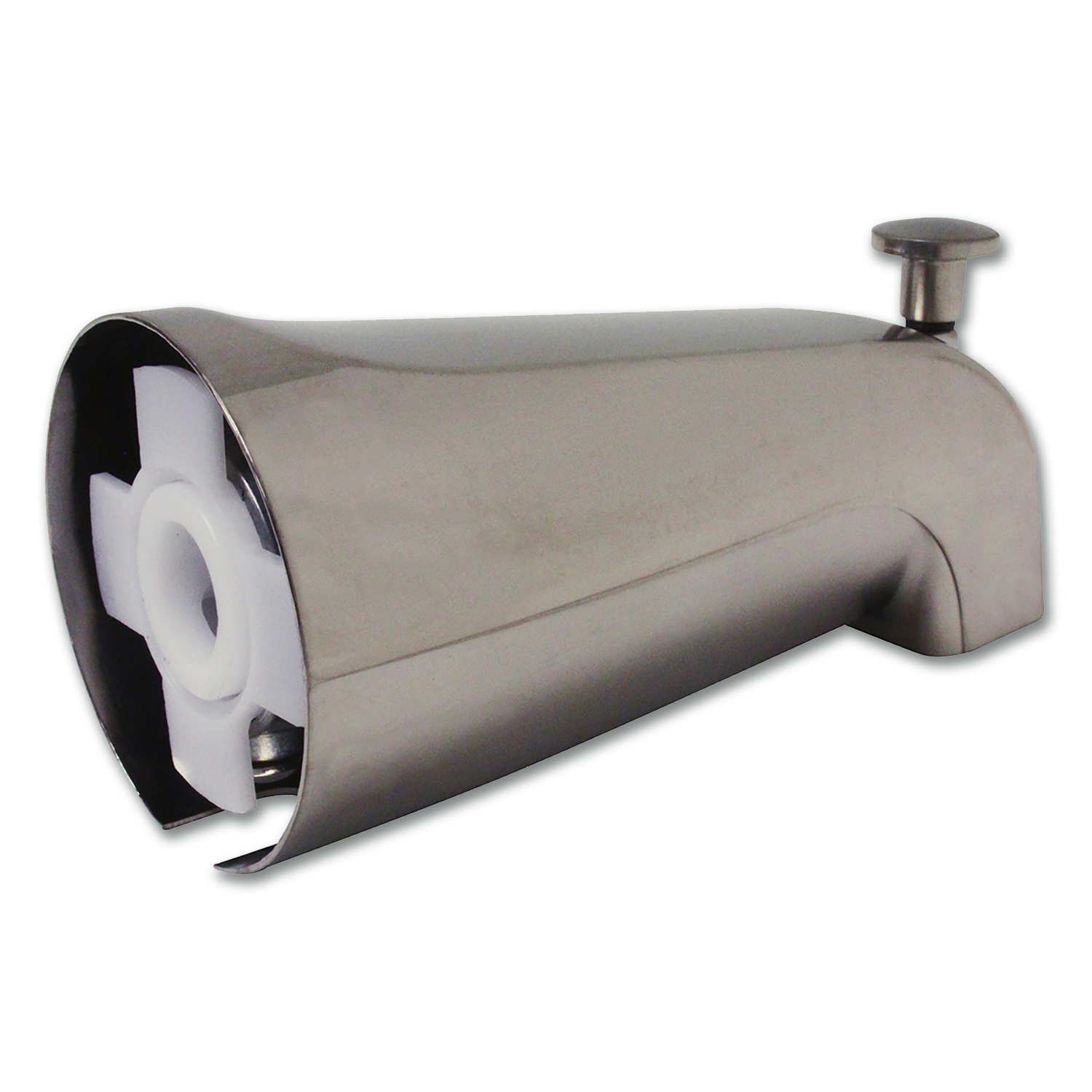 Chadwell Supply. TUB DIVERTER SPOUT 5/8" SLIP ON REAR CONNECTION