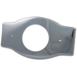 Show details for SINGLE HANDLE FAUCET CHROME REMODEL PLATE Picture of SINGLE HANDLE FAUCET CHROME REMODEL PLATE