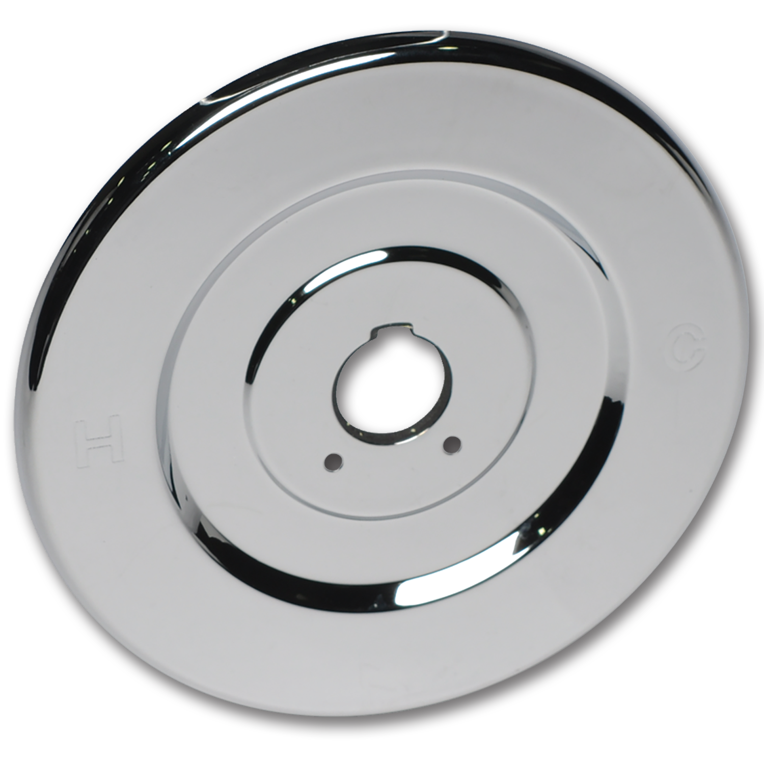 Chadwell Supply. 7" ROUND ESCUTCHEON FOR MOEN TUB & SHOWER 16090