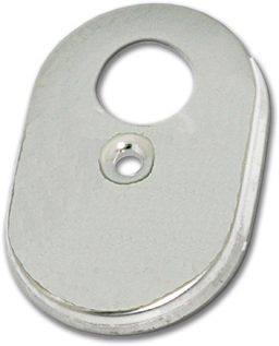 Show details for OVAL ESCUTCHEON PLATE FOR GERBER - 2-3/4" X 4-1/4" Picture of OVAL ESCUTCHEON PLATE FOR GERBER - 2-3/4" X 4-1/4"
