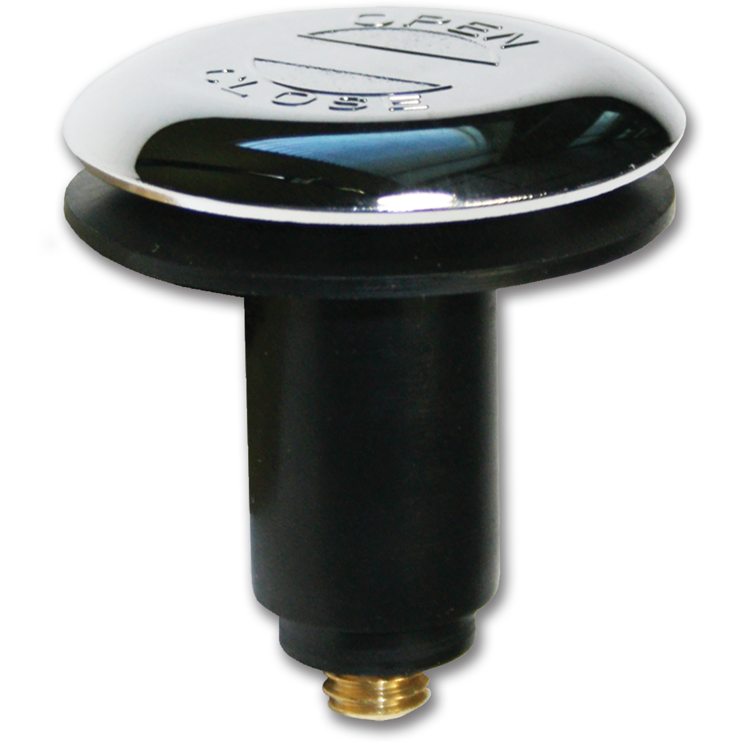 Chadwell Supply. RAPID FIT SHORTY TUB STOPPER 2" DIAMETER X 3/8" THREAD