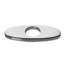 Show details for SINGLE HANDLE LAVATORY FAUCET COVER PLATE FOR 201300 - CHROME Picture of SINGLE HANDLE LAVATORY FAUCET COVER PLATE FOR 201300 - CHROME