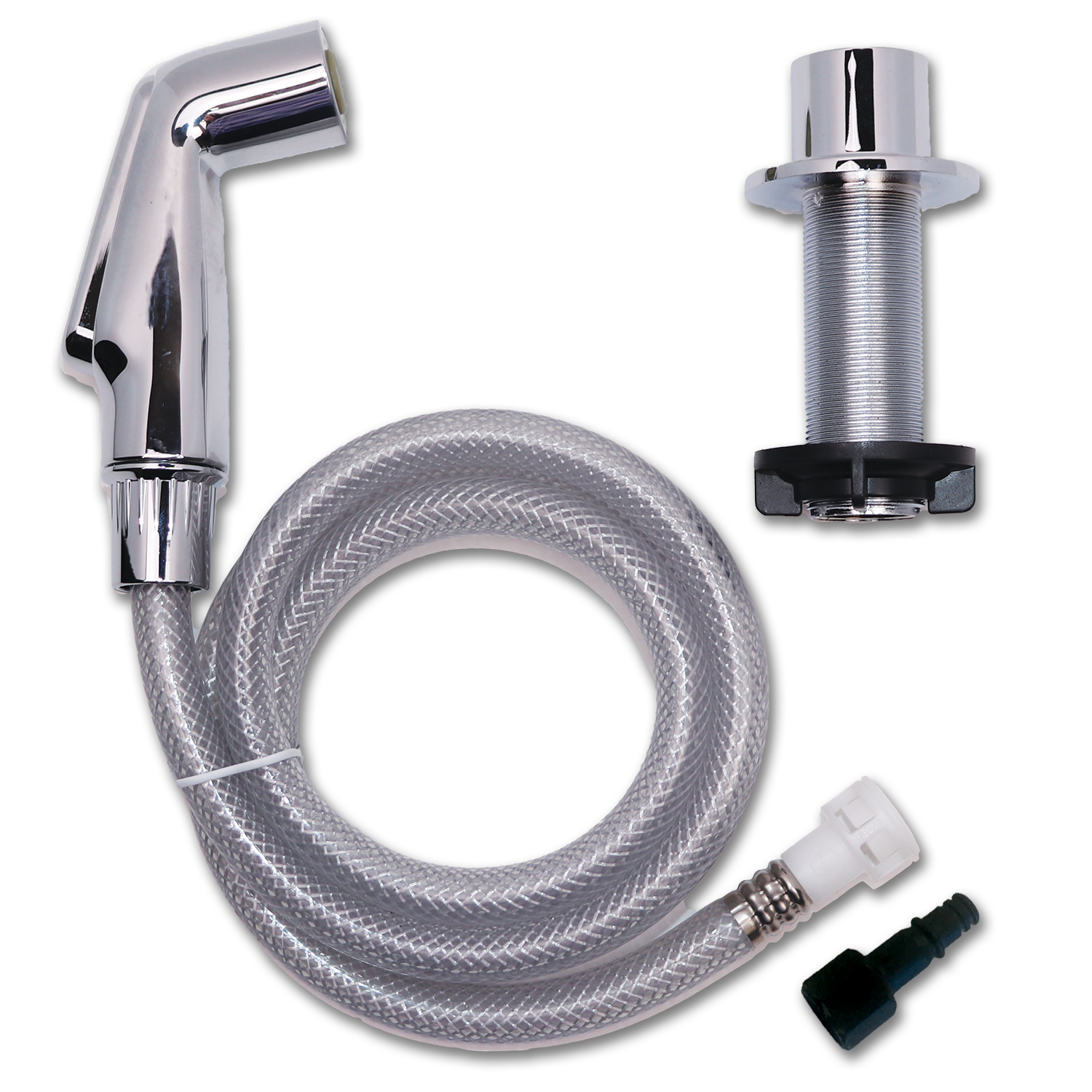 Chadwell Supply. WHITEFALLS KITCHEN FAUCET SPRAYER WITH HOSE QUICK