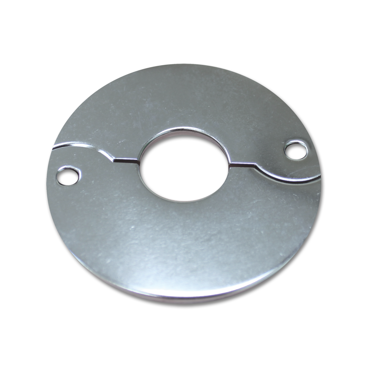 Chadwell Supply. SPLIT ESCUTCHEON CHROME 5/8" HOLE FOR 1/2" TUBING