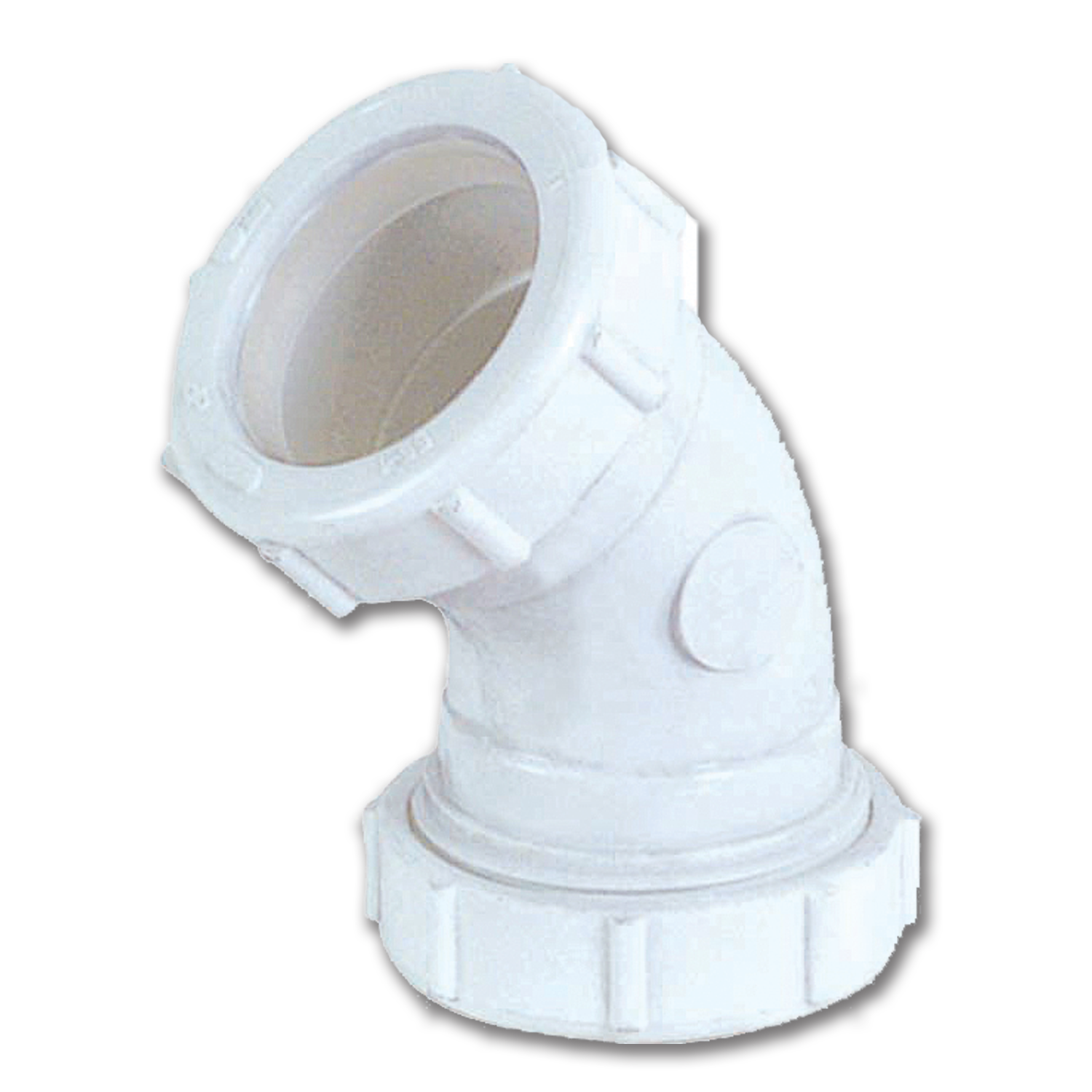 Chadwell Supply. 11/2" PVC 45° DRAIN COUPLING