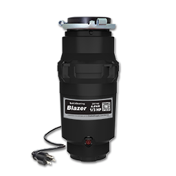Show details for 1/3HP BLAZER APAK GARBAGE DISPOSER WITH POWER CORD Picture of 1/3HP BLAZER APAK GARBAGE DISPOSER WITH POWER CORD