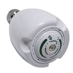 Chadwell Supply. NIAGARA EARTH SHOWERHEAD - 1.25 GPM - WHITE