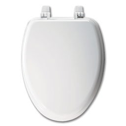 Show details for BONE ELONGATED WOOD TOILET SEAT WITH CLOSED FRONT Picture of BONE ELONGATED WOOD TOILET SEAT WITH CLOSED FRONT