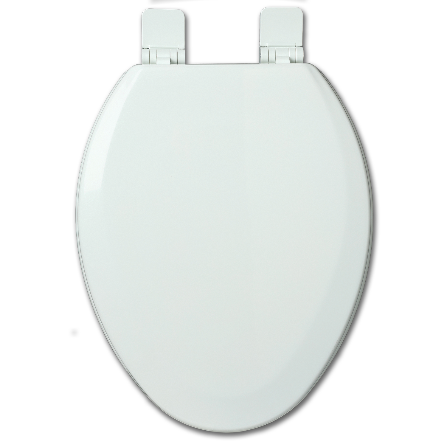 Chadwell Supply. EZ CLEAN ROUND FRONT WOOD TOILET SEAT WHITE