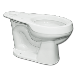 Show details for MANSFIELD ALTO 1.28 or 1.6 GPF RF TOILET BOWL - WHITE Picture of MANSFIELD ALTO 1.28 or 1.6 GPF RF TOILET BOWL - WHITE