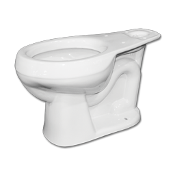 Show details for MANSFIELD ALTO 1.28 or 1.6 GPF RF TOILET BOWL - WHITE - 10" ROUGH-IN Picture of MANSFIELD ALTO 1.28 or 1.6 GPF RF TOILET BOWL - WHITE - 10" ROUGH-IN