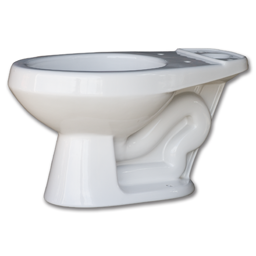 Show details for WHITEFALLS ELONGATED TOILET BOWL 1.6 GALLON - WHITE Picture of WHITEFALLS ELONGATED TOILET BOWL 1.6 GALLON - WHITE