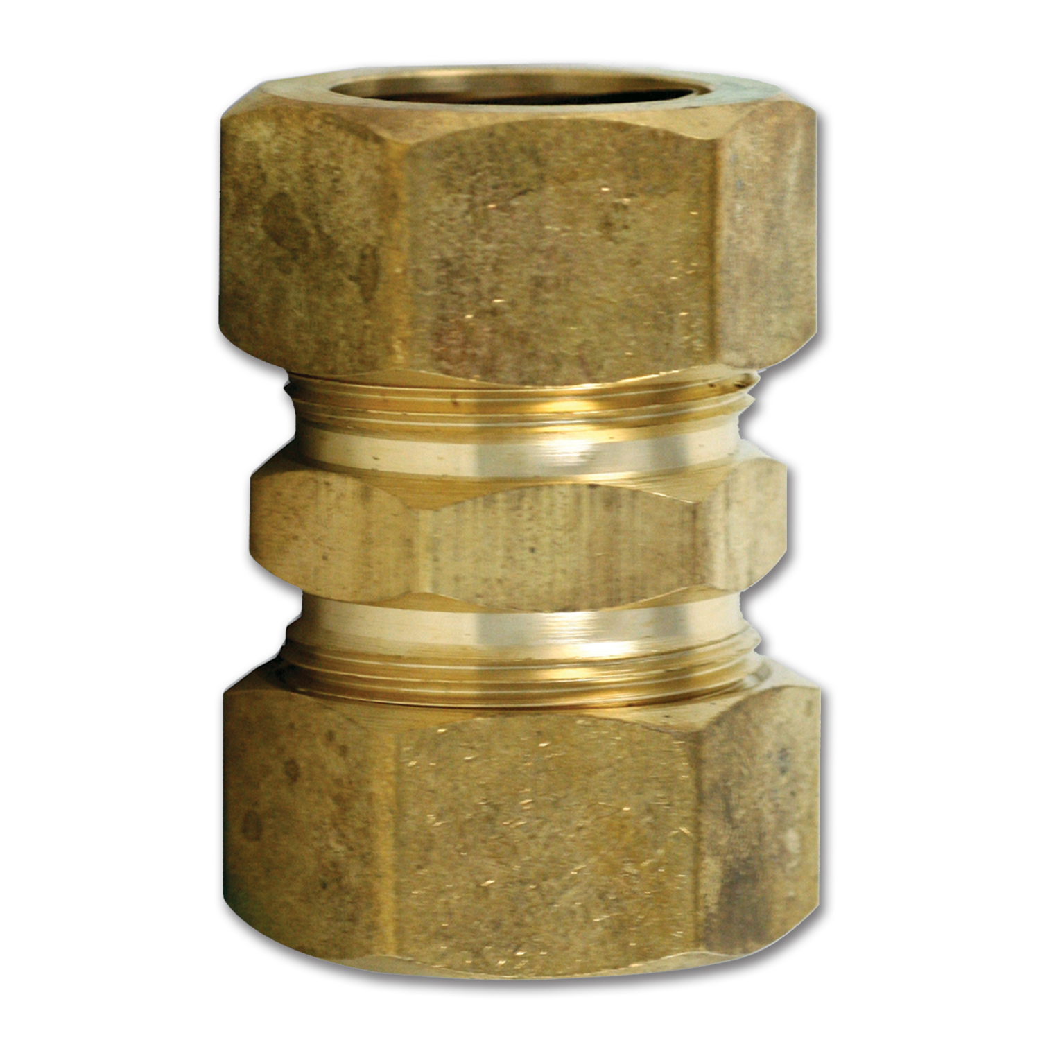 Chadwell Supply. 7/8" X 7/8" BRASS COMPRESSION UNION 3/4" ID