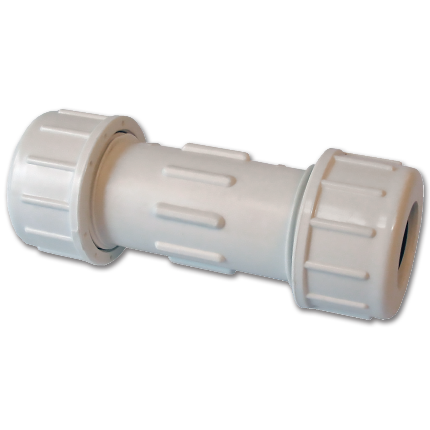 Chadwell Supply. 1/2" PVC COMPRESSION COUPLING