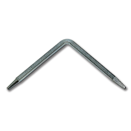 Show details for ANGLED FAUCET SEAT WRENCH WITH HEX AND SQUARE ENDS Picture of ANGLED FAUCET SEAT WRENCH WITH HEX AND SQUARE ENDS