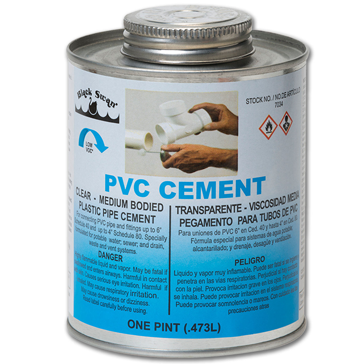 Chadwell Supply. PVC CLEAR REGULAR CEMENT 16 OZ