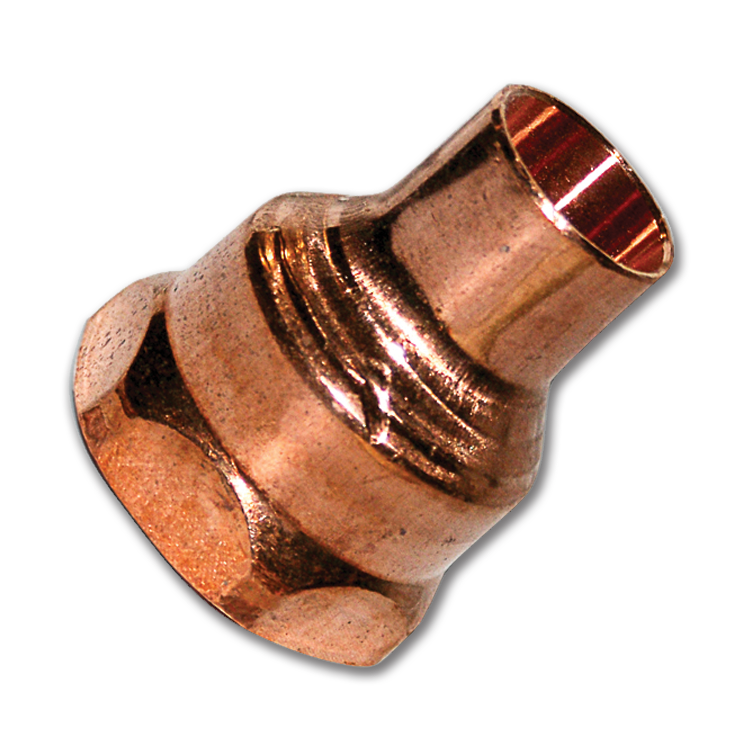 1-1/2" x 1-1/4" CxF Copper Adapter Sweat x FIP Thread Plumbing Fitting 