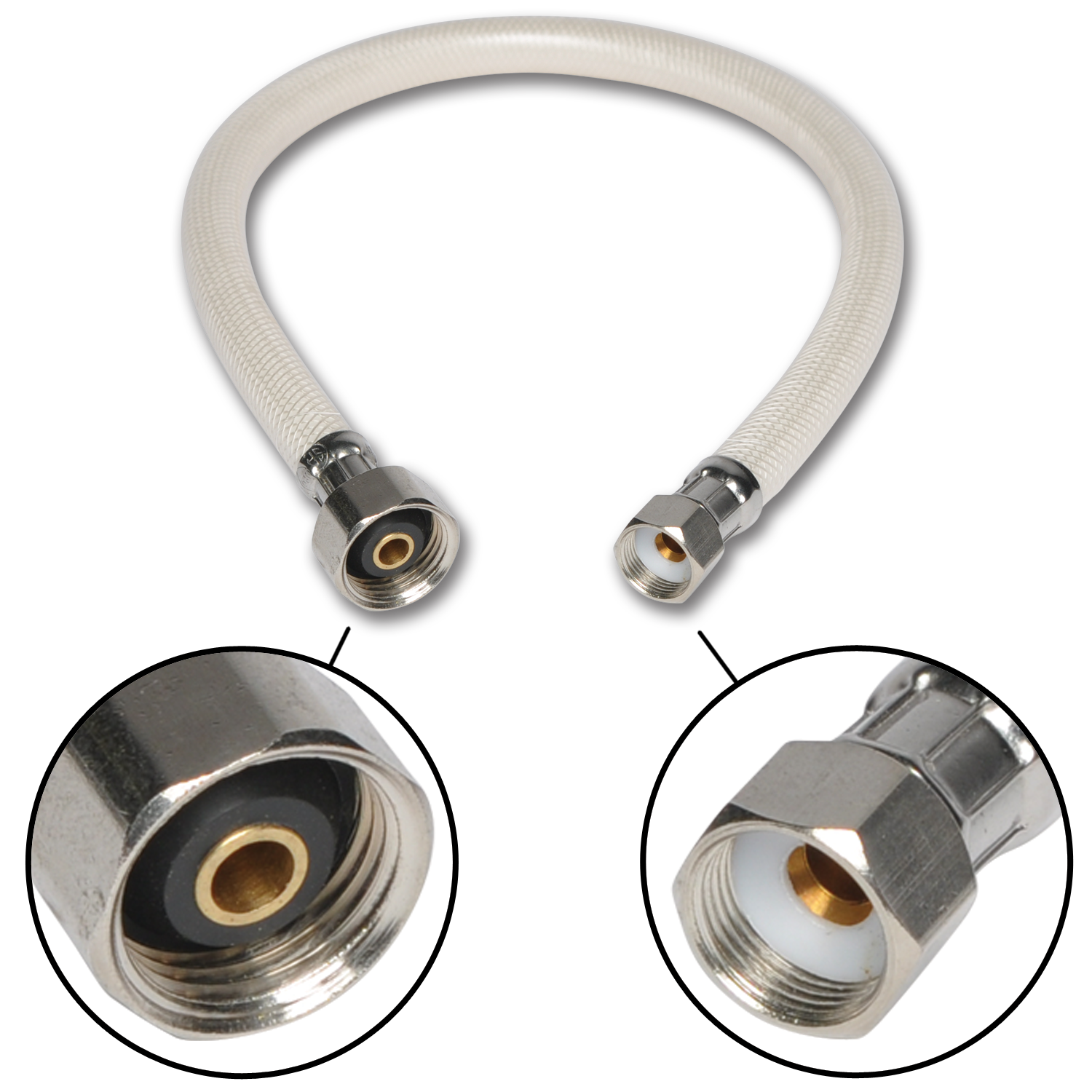 8 inch faucet supply line