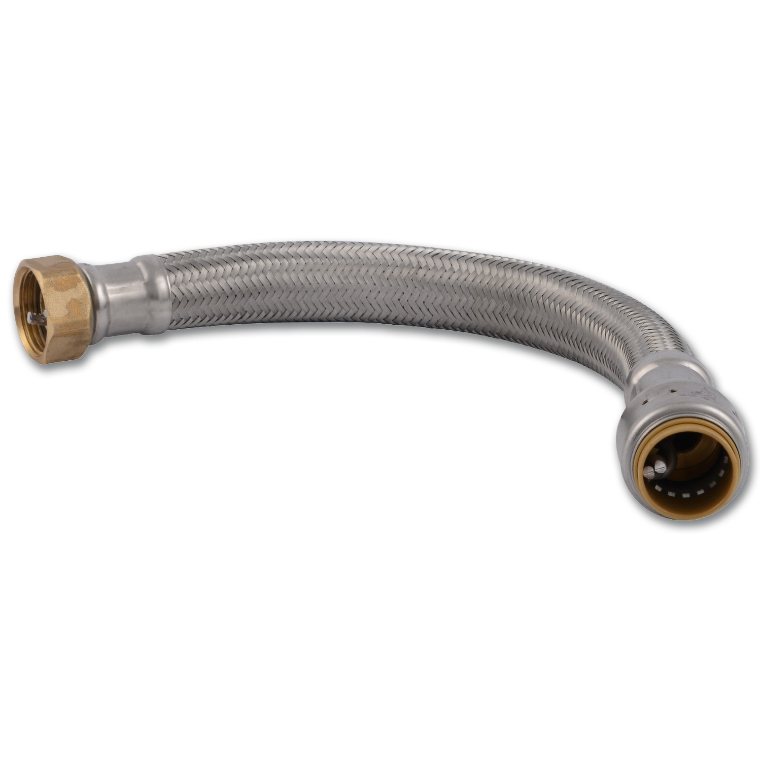 Chadwell Supply. SHARKBITE 3/4" X 3/4"FIP X 18" STAINLESS STEEL WATER HEATER SUPPLY LINE