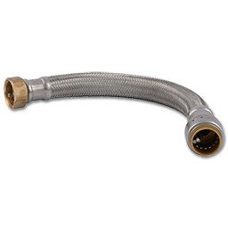 Show details for SHARKBITE 3/4" X 3/4"FIP X 18" STAINLESS STEEL WATER HEATER SUPPLY LINE Picture of SHARKBITE 3/4" X 3/4"FIP X 18" STAINLESS STEEL WATER HEATER SUPPLY LINE