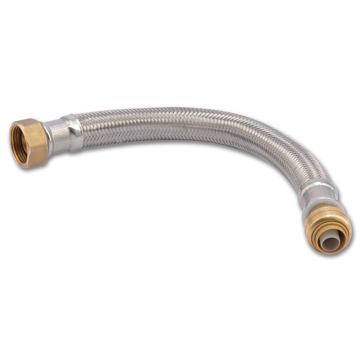 Chadwell Supply. SHARKBITE 1/2" X 3/4"FIP X 18" STAINLESS STEEL WATER HEATER SUPPLY LINE