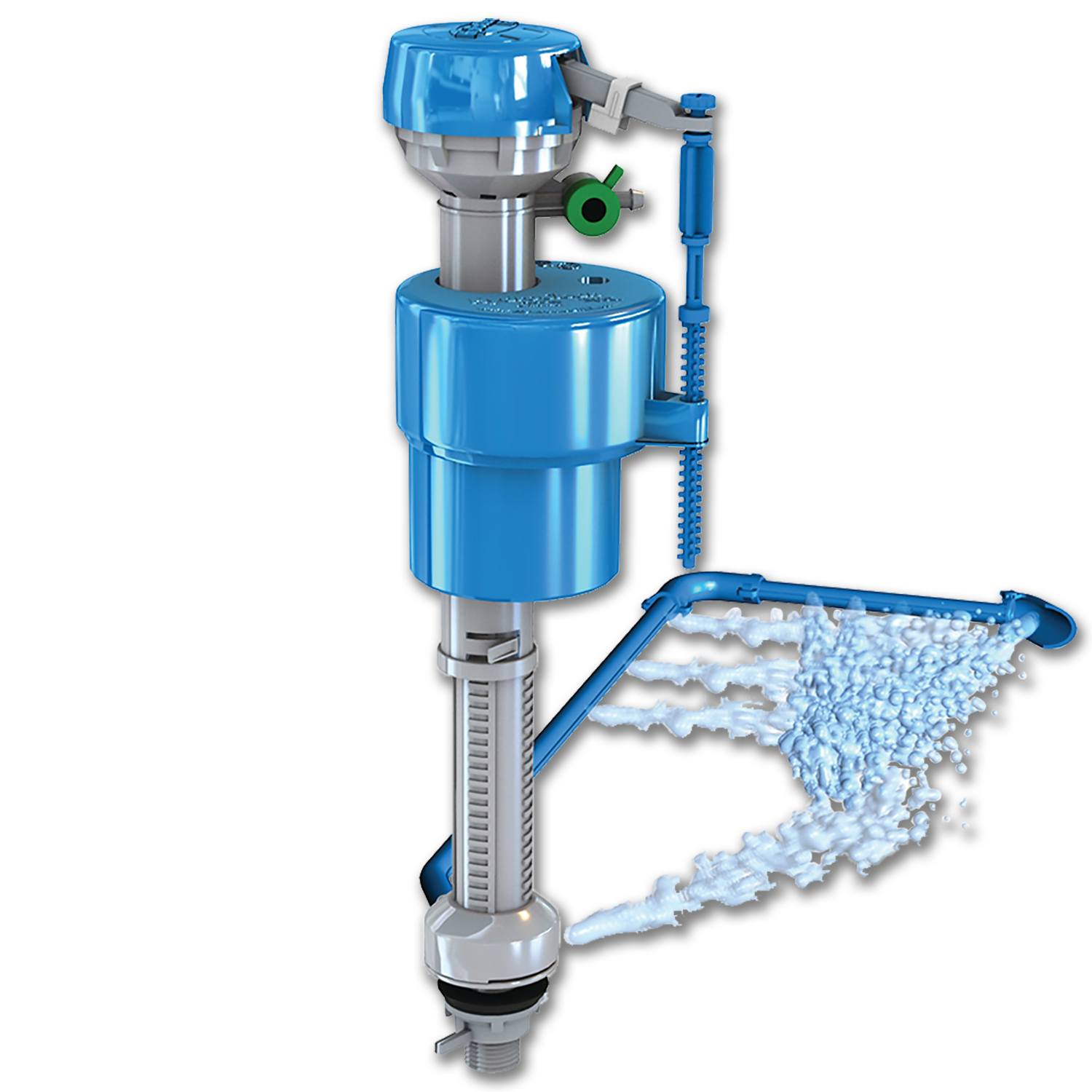 Chadwell Supply. HYDROCLEAN TOILET FILL VALVE WITH CLEANING TUBE