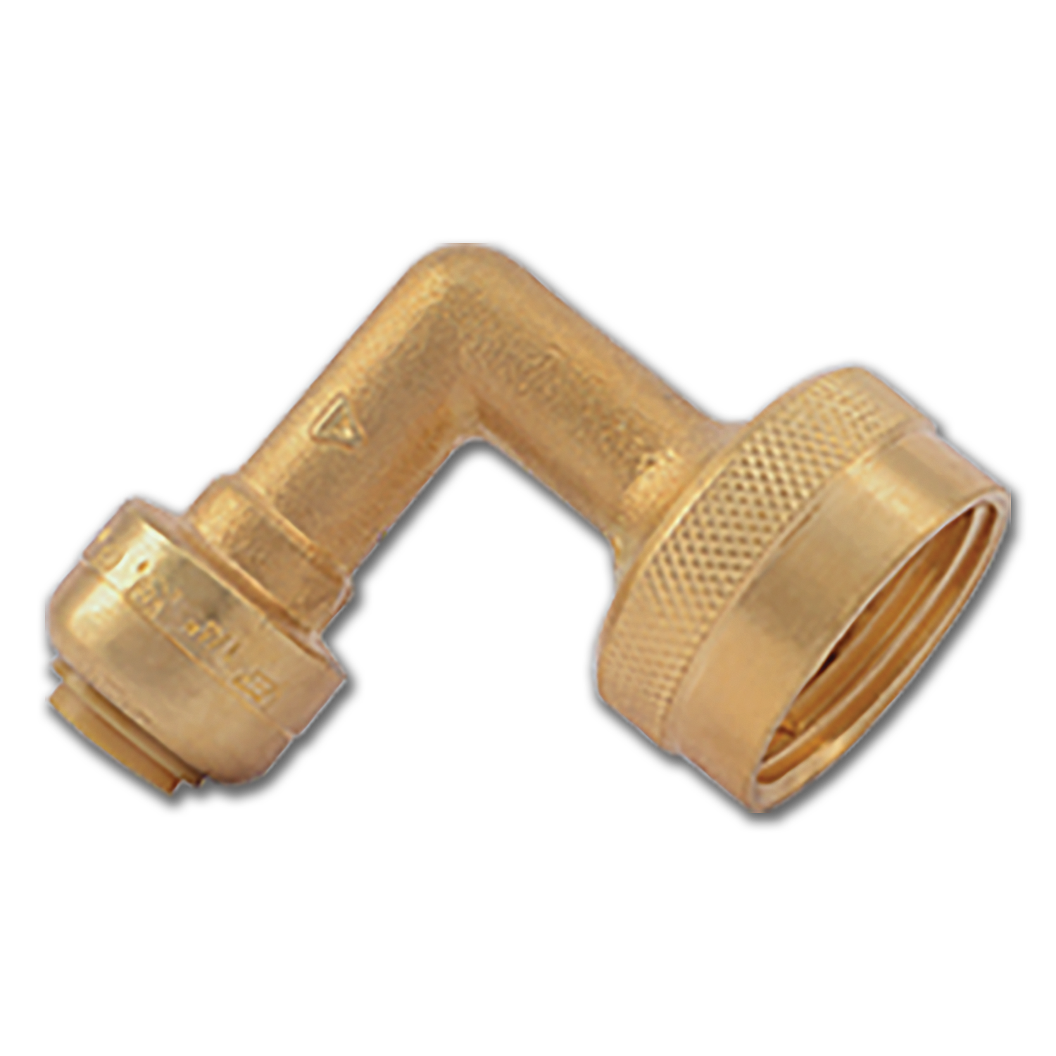 Chadwell Supply. SHARKBITE 1/4" TO 3/4" GARDEN HOSE NUT DISHWASHER ELBOW