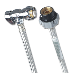 Show details for 1/2" SHARKBITE ANGLE STOP X 1/2" NPSM CLICK SEAL FAUCET CONNECTOR 20" Picture of 1/2" SHARKBITE ANGLE STOP X 1/2" NPSM CLICK SEAL FAUCET CONNECTOR 20"
