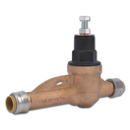 Show details for SHARKBITE EB45 3/4" PRESSURE REGULATING VALVE WITH SLIP Picture of SHARKBITE EB45 3/4" PRESSURE REGULATING VALVE WITH SLIP
