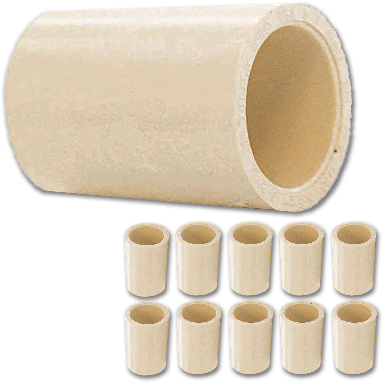 Chadwell Supply. 3/4" CPVC SLIP X SLIP COUPLING 10/PK