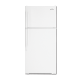 Show details for WHIRLPOOL 18 CU FT REFRIGERATOR W/ICE MAKER - WHITE - W8RXEGMWQ Picture of WHIRLPOOL 18 CU FT REFRIGERATOR W/ICE MAKER - WHITE - W8RXEGMWQ