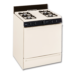 Show details for HOTPOINT® 30" GAS RANGE, PILOTLESS IGNITION, LP KIT - BISQUE Picture of HOTPOINT® 30" GAS RANGE, PILOTLESS IGNITION, LP KIT - BISQUE