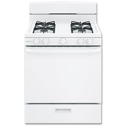 Show details for HOTPOINT® 30" GAS RANGE, PILOTLESS IGNITION, LP KIT - WHITE Picture of HOTPOINT® 30" GAS RANGE, PILOTLESS IGNITION, LP KIT - WHITE