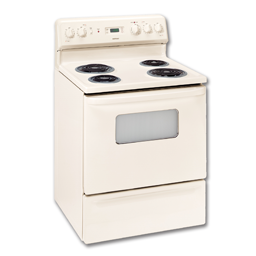 Show details for HOTPOINT® 30" ELECTRIC RANGE - BISQUE Picture of HOTPOINT® 30" ELECTRIC RANGE - BISQUE