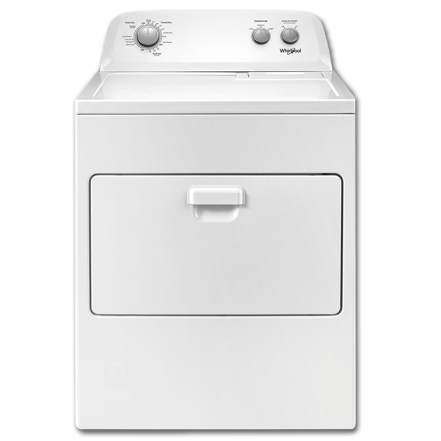 Chadwell Supply. WHIRLPOOL® 7 CU FT GAS DRYER WHITE (WGD4850HW)