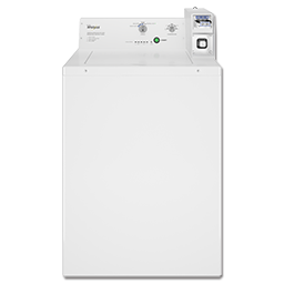 Show details for WHIRLPOOL® EXTRA LARGE CAPACITY COMMERCIAL WASHER, COIN OPERATED - WHITE Picture of WHIRLPOOL® EXTRA LARGE CAPACITY COMMERCIAL WASHER, COIN OPERATED - WHITE