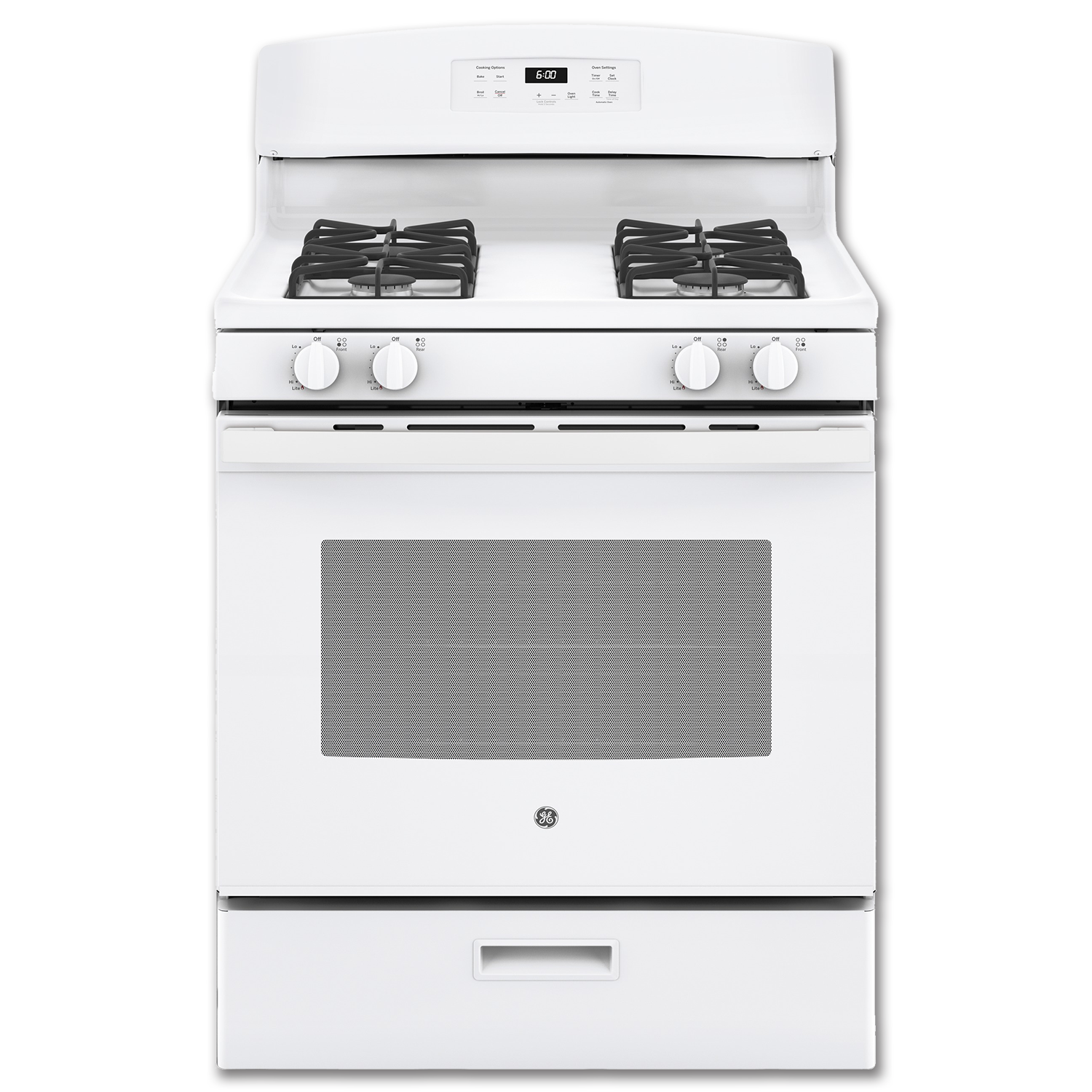 Chadwell Supply. GE® 30" GAS RANGE WHITE (JGBS60DEKWW)