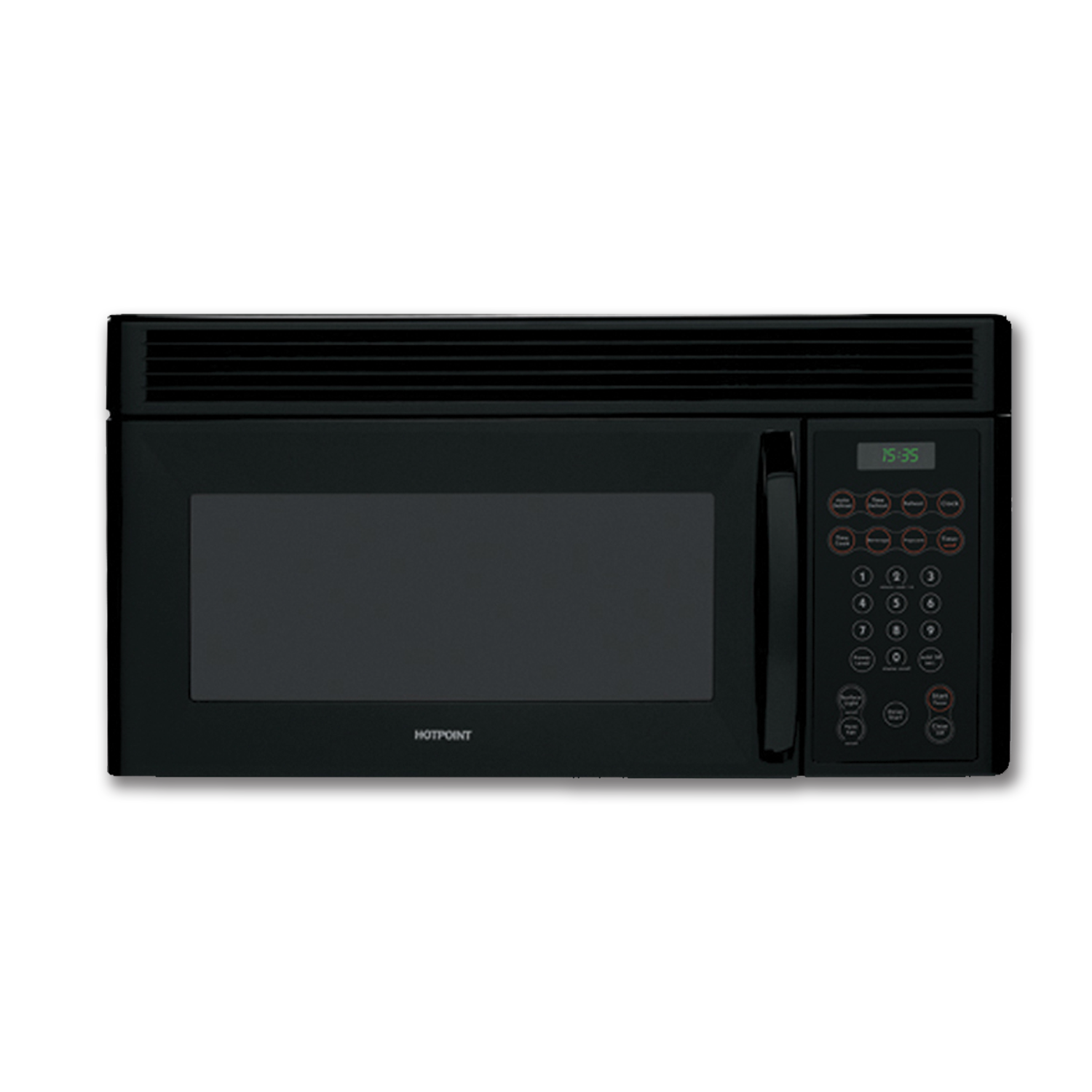 hotpoint black microwave